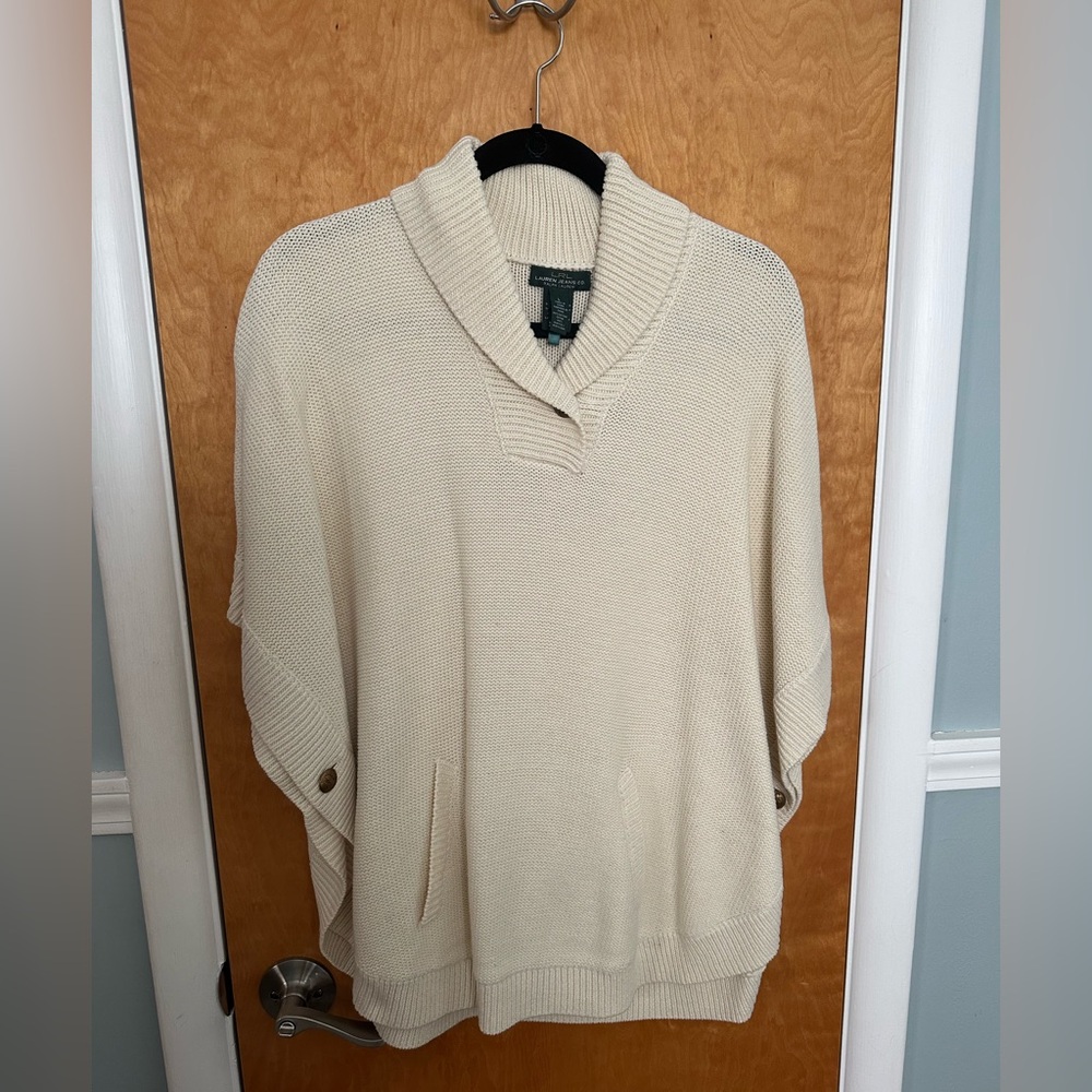 Ralph Lauren sweater Poncho